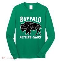 Buffalo Wildlife Petting Chart Long Sleeve Shirt thumb 0