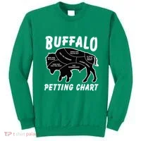 Buffalo Wildlife Petting Chart Sweatshirt thumb 0