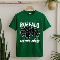 Buffalo Wildlife Petting Chart T-Shirt thumb 2
