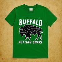 Buffalo Wildlife Petting Chart T-Shirt thumb 5