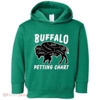 Buffalo Wildlife Petting Chart Toddler Hoodie thumb 0