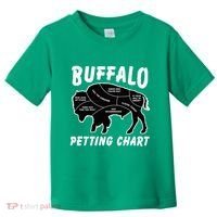 Buffalo Wildlife Petting Chart Toddler T-Shirt thumb 0