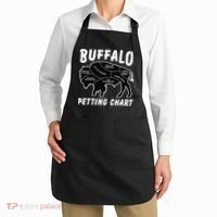 Buffalo Wildlife Petting Chart For Bison Lovers Apron thumb 2