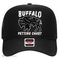 Buffalo Wildlife Petting Chart For Bison Lovers Hat thumb 0