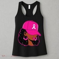 Black Women P.Ink Breast Cancer Awareness Warrior Gift Women's Tank Top thumb 3