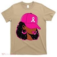 Black Women P.Ink Breast Cancer Awareness Warrior Gift T-Shirt thumb 0