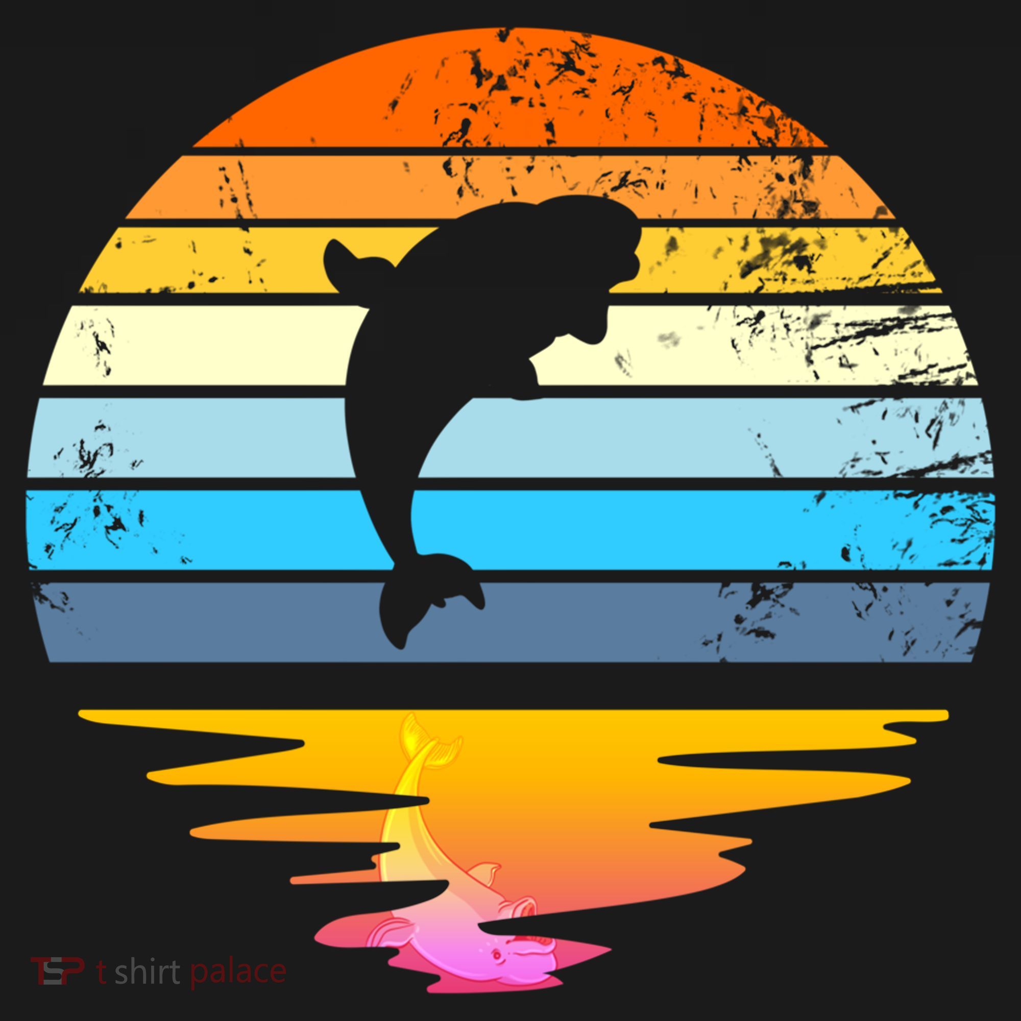 Beluga Whale Retro Sunset Save The Whales Beluga Meaningful Gift Women's Hoodie