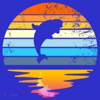Beluga Whale Retro Sunset Save The Whales Beluga Meaningful Gift Hoodie thumb 7