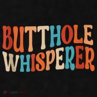 Butthole Whisperer Retro Sarcastic Jokes Funny Ladies PosiCharge Tri-Blend Wicking Tank thumb 2