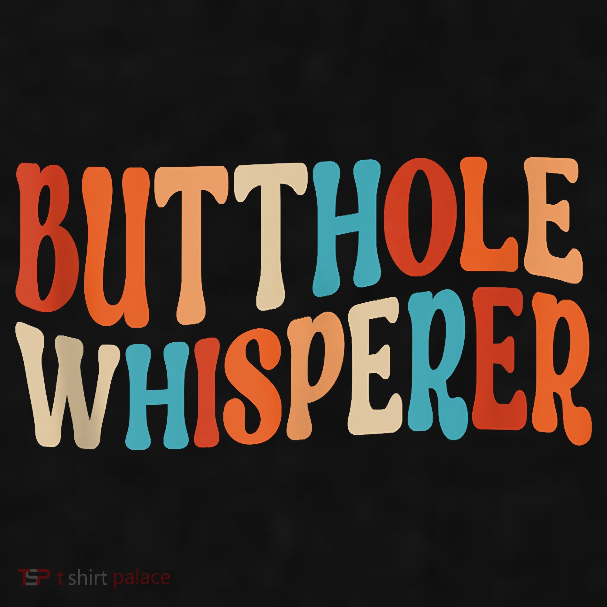 Butthole Whisperer Retro Sarcastic Jokes Funny Ladies PosiCharge Tri-Blend Wicking Tank