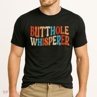 Butthole Whisperer Retro Sarcastic Jokes Funny Cooling Performance Crew T-Shirt thumb 2
