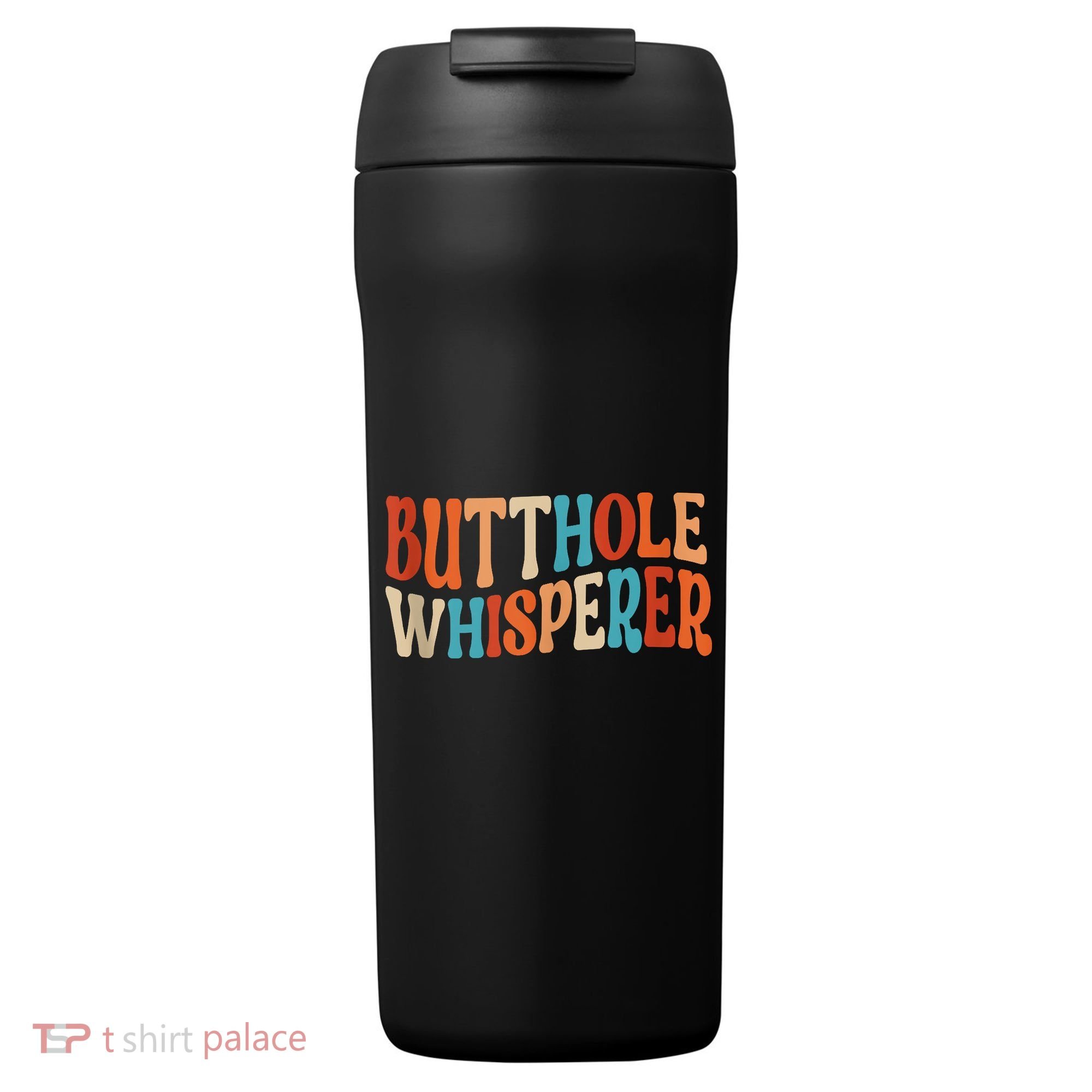 Butthole Whisperer Retro Sarcastic Jokes Funny 24oz Duet Stainless Steel Tumbler