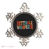 Butthole Whisperer Retro Sarcastic Jokes Funny Ornament thumb 0