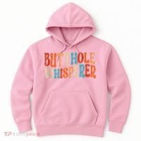 Butthole Whisperer Retro Sarcastic Jokes Funny Hoodie thumb 0