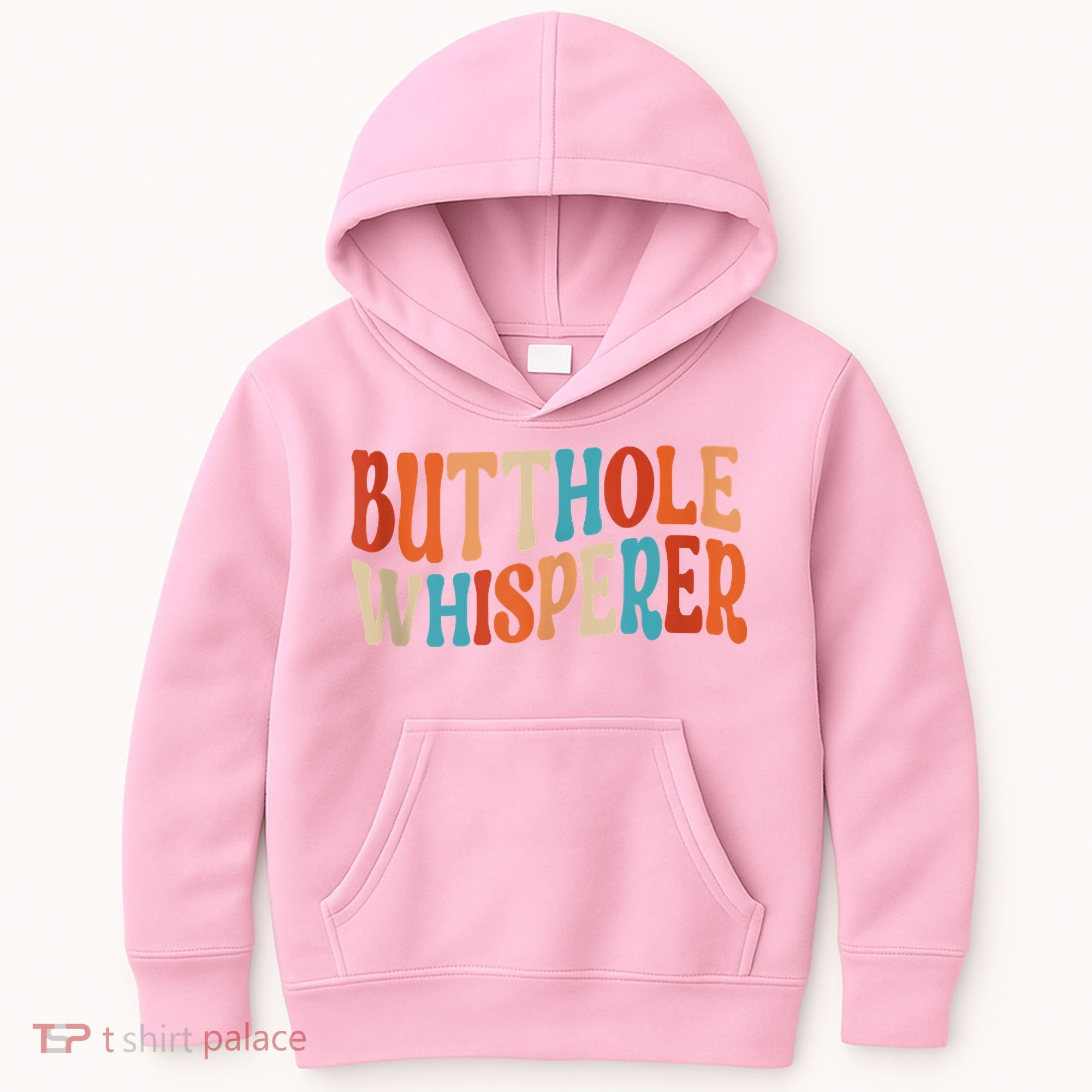 Butthole Whisperer Retro Sarcastic Jokes Funny Kids Hoodie
