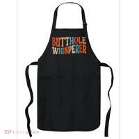 Butthole Whisperer Retro Sarcastic Jokes Funny Gift Apron thumb 0