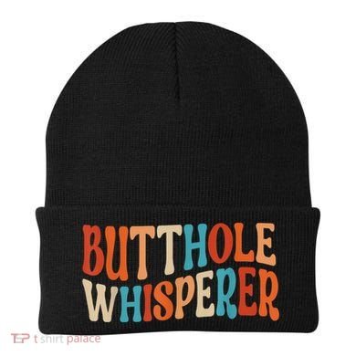 Butthole Whisperer Retro Sarcastic Jokes Funny Gift Beanie