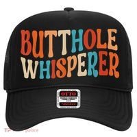 Butthole Whisperer Retro Sarcastic Jokes Funny Gift Hat thumb 0
