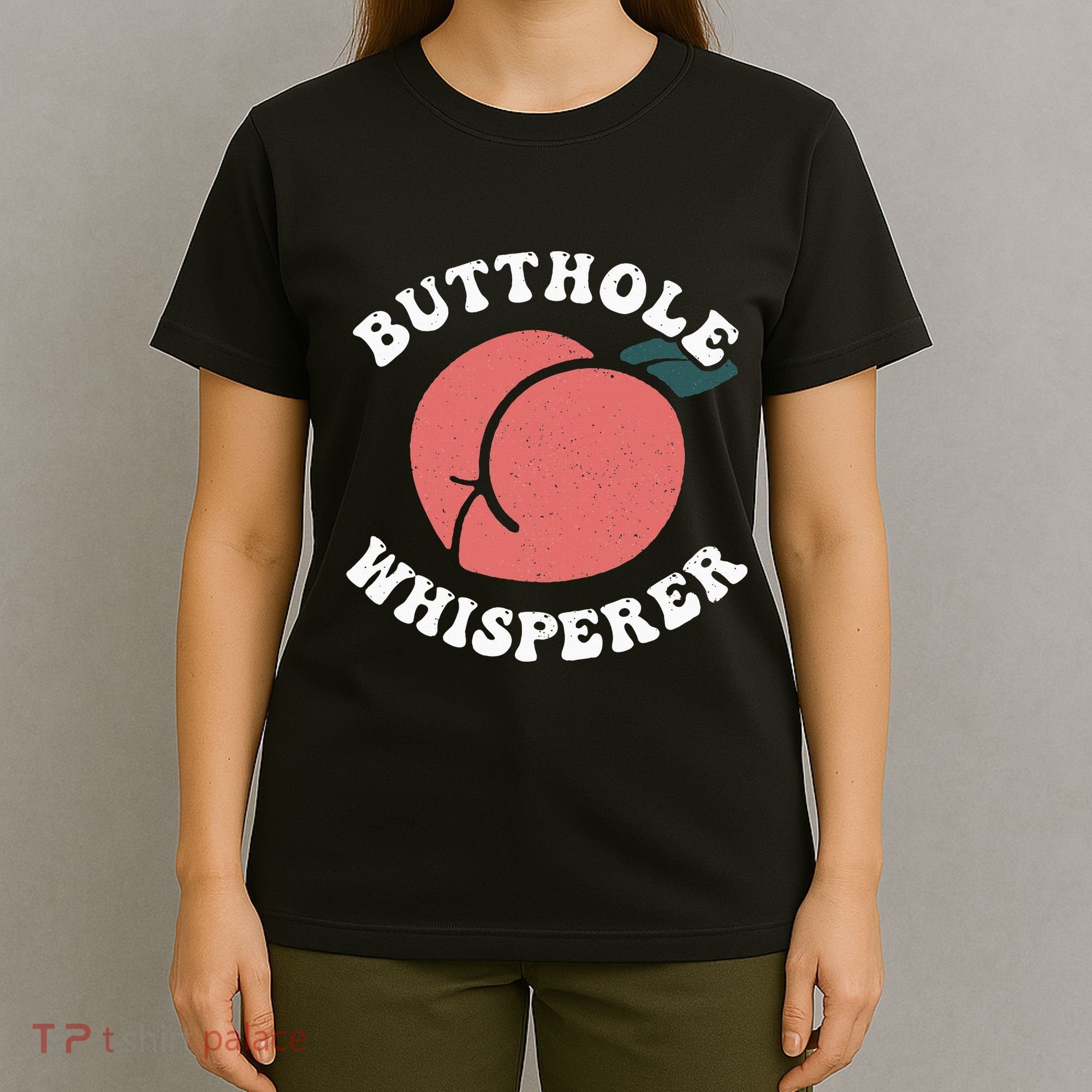 Butthole Whisperer Sarcastic Jokes Vintage T-Shirt