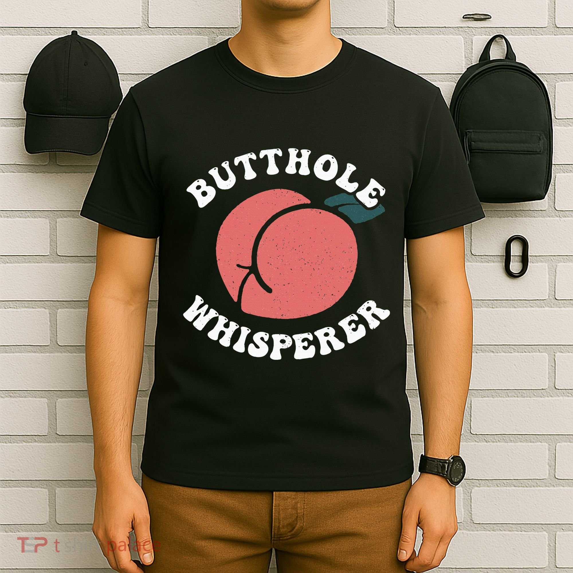Butthole Whisperer Sarcastic Jokes Vintage T-Shirt