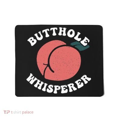 Butthole Whisperer Sarcastic Jokes Vintage Mousepad