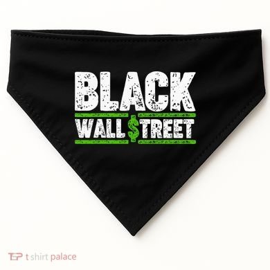 Black Wall Street USA-Made Doggie Bandana
