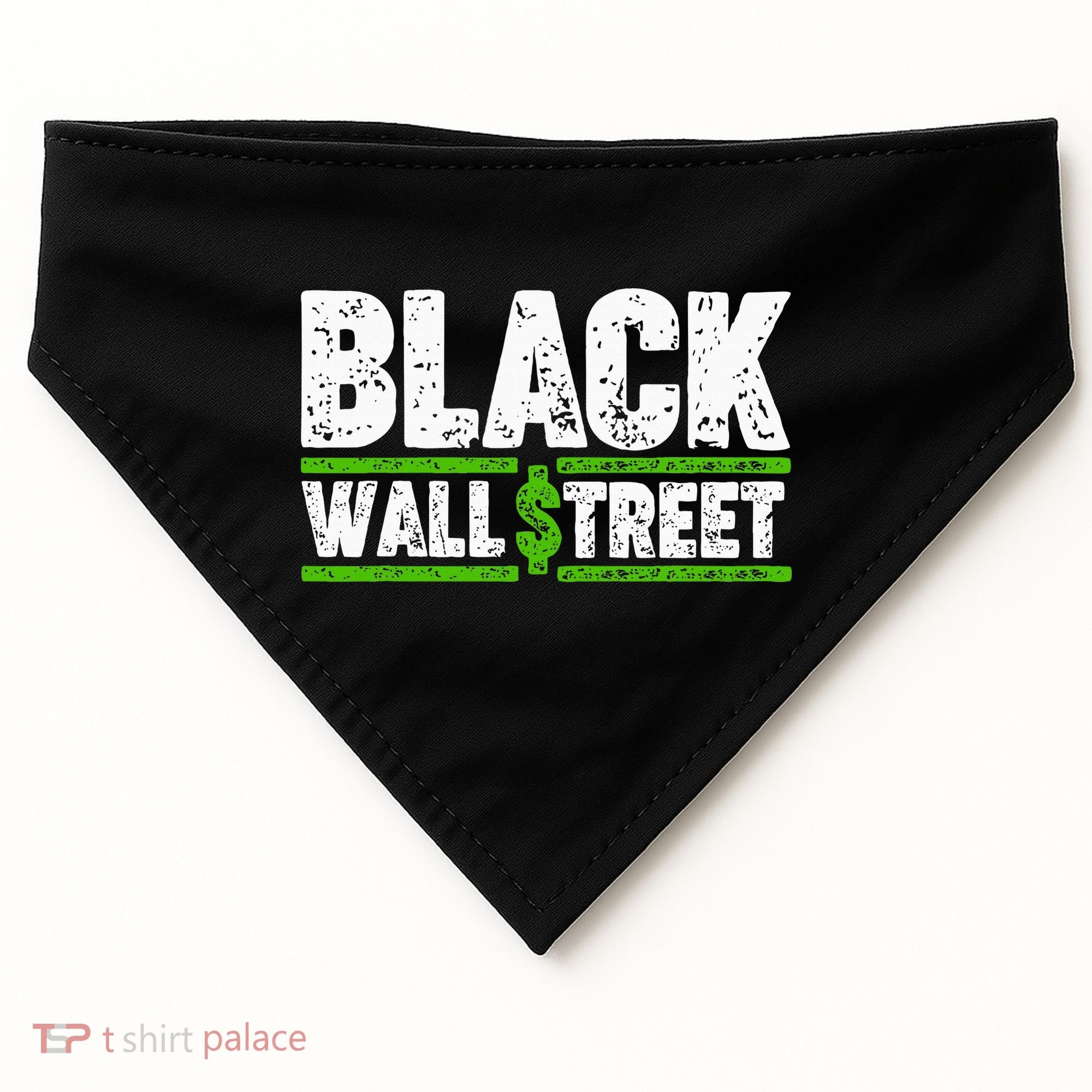 Black Wall Street USA-Made Doggie Bandana