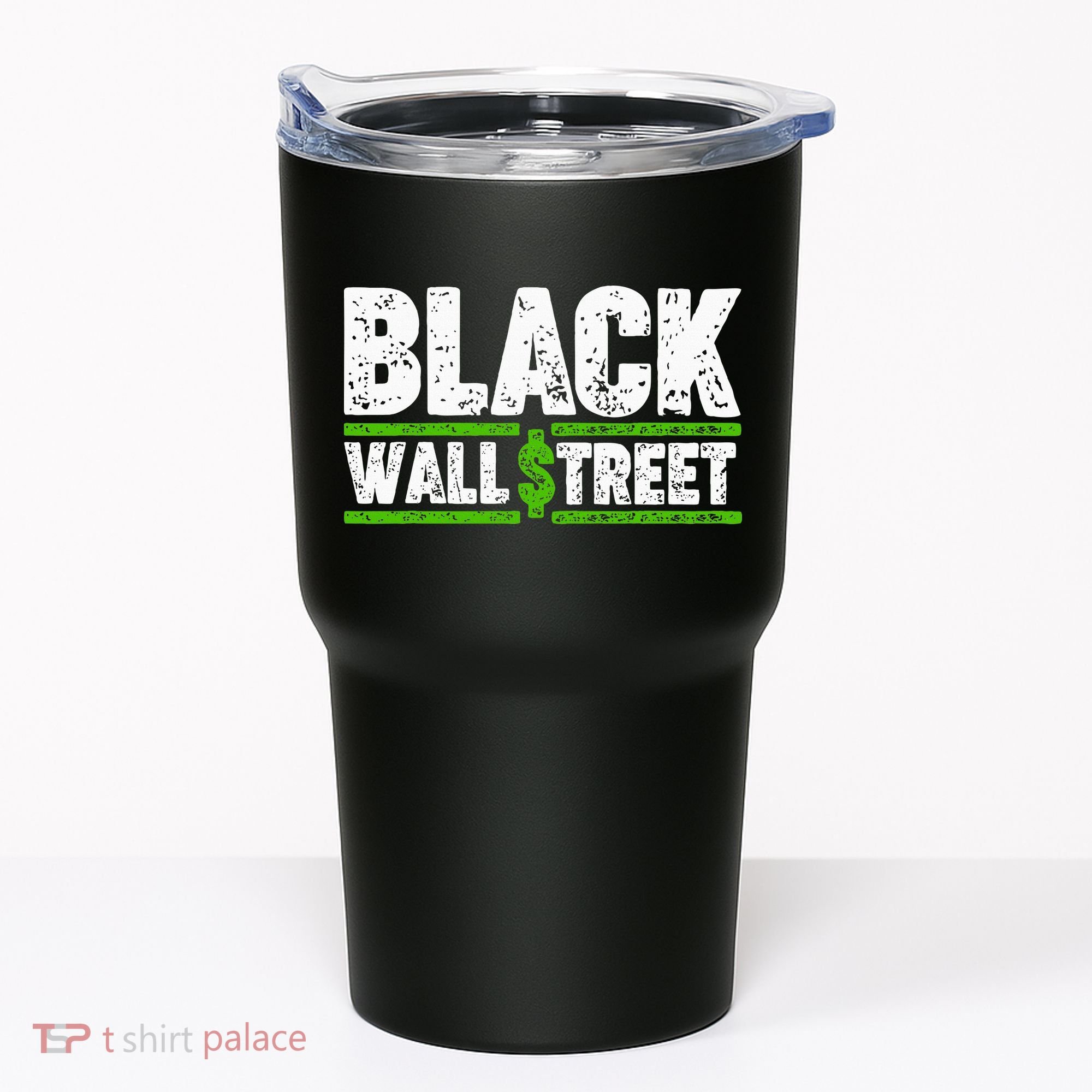 Black Wall Street Tumbler