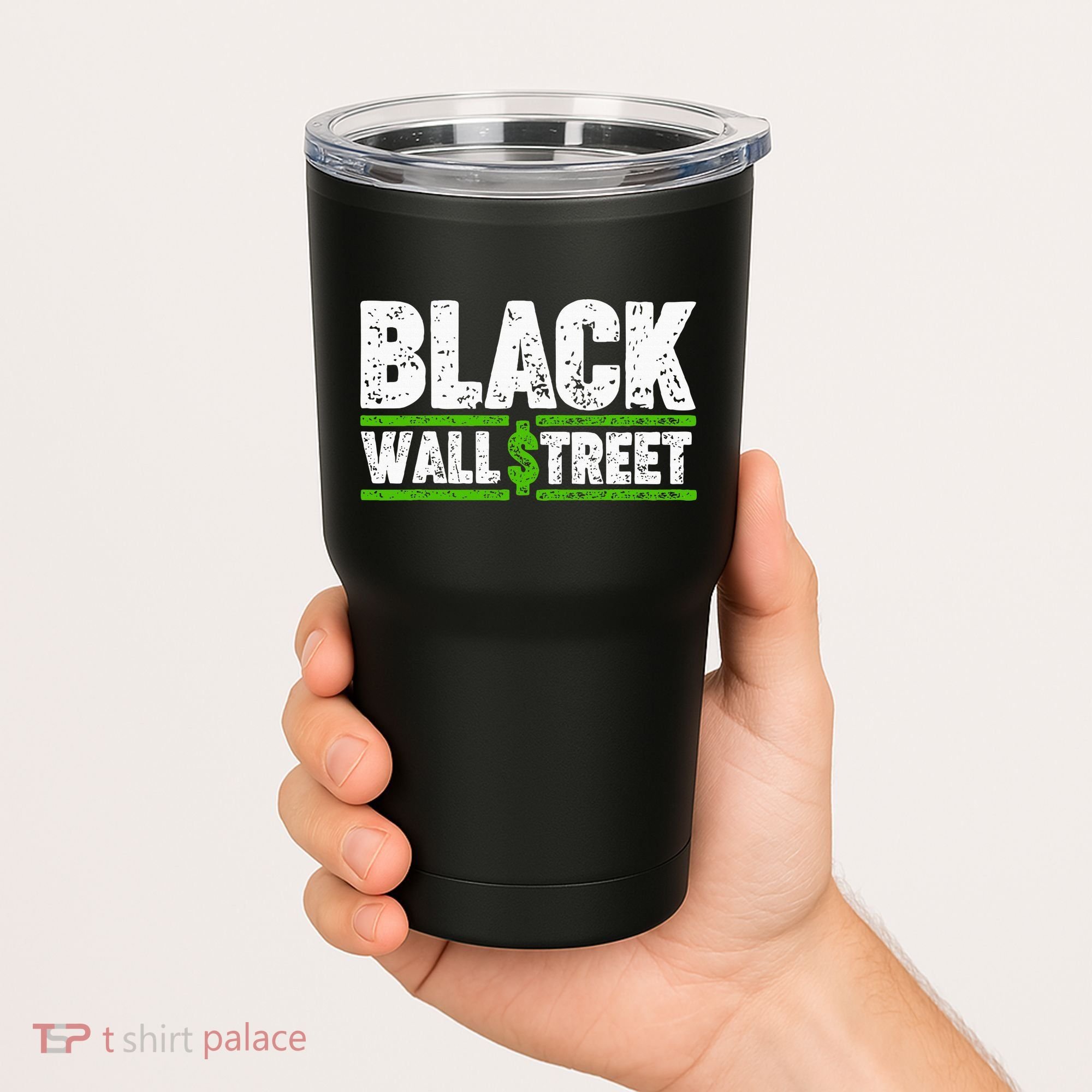 Black Wall Street Tumbler