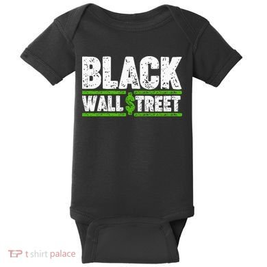 Black Wall Street Baby Bodysuit
