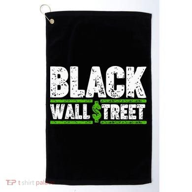 Black Wall Street Golf Towel