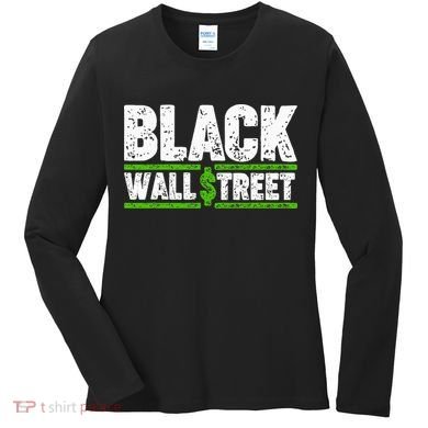 Black Wall Street Women's Long Sleeve Shirt