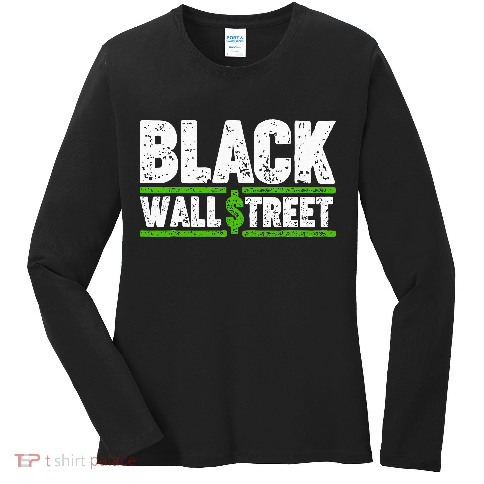Black Wall Street Women's Long Sleeve Shirt