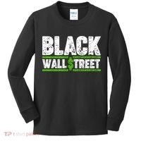 Black Wall Street Kids Long Sleeve Shirt thumb 0