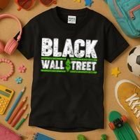 Black Wall Street Kids T-Shirt thumb 3