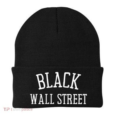 Black Wall Streegift Black Lives Matter History Month Great Gift Beanie