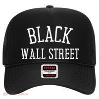 Black Wall Streegift Black Lives Matter History Month Great Gift Hat thumb 0