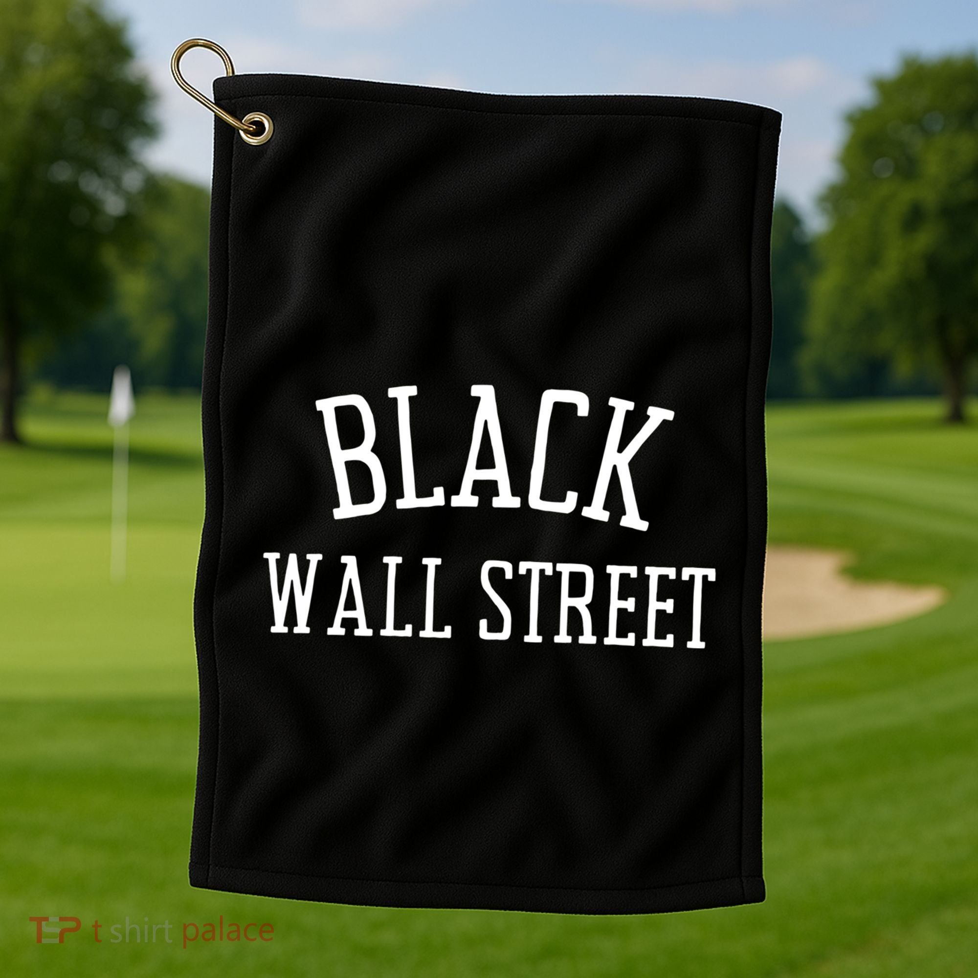 Black Wall Streegift Black Lives Matter History Month Great Gift Golf Towel