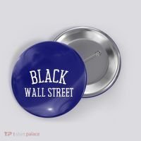 Black Wall Streegift Black Lives Matter History Month Great Gift Button thumb 0