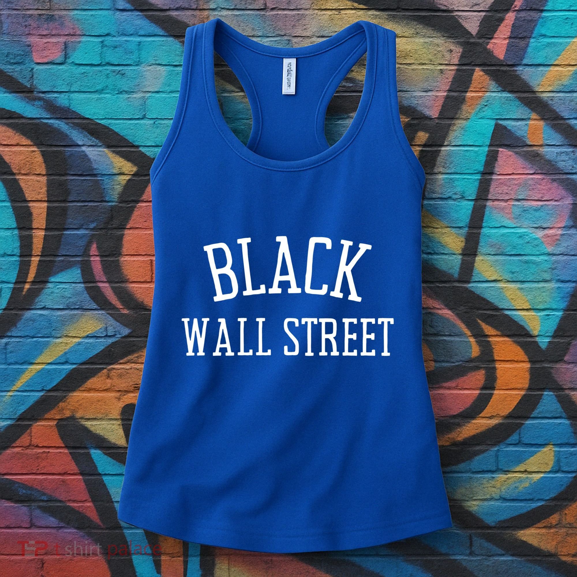 Black Wall Streegift Black Lives Matter History Month Great Gift Women's Tank Top