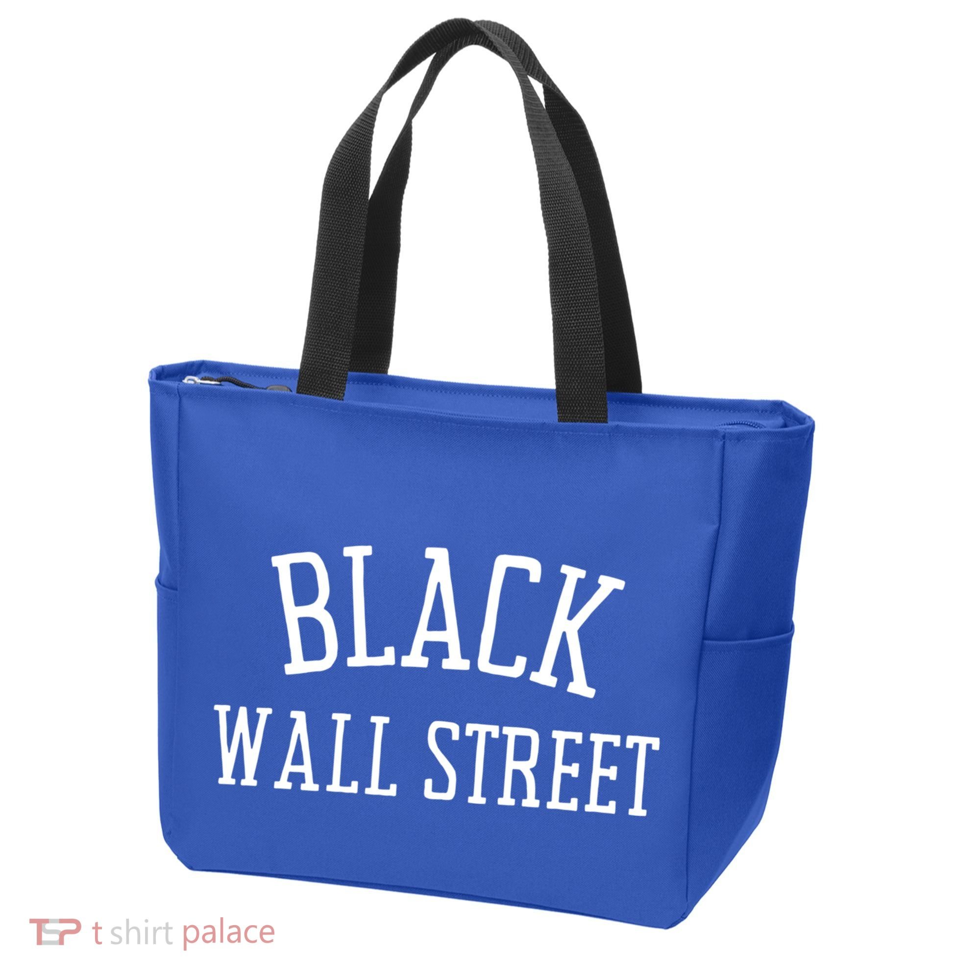 Black Wall Streegift Black Lives Matter History Month Great Gift Tote Bag