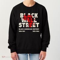 Black Wall Street Tulsa African Juneteenth Black Wall Street Women's Sweatshirt thumb 0