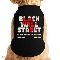 Black Wall Street Tulsa African Juneteenth Black Wall Street Doggie Tank thumb 0