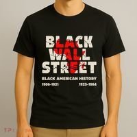 Black Wall Street Tulsa African Juneteenth Black Wall Street T-Shirt thumb 3
