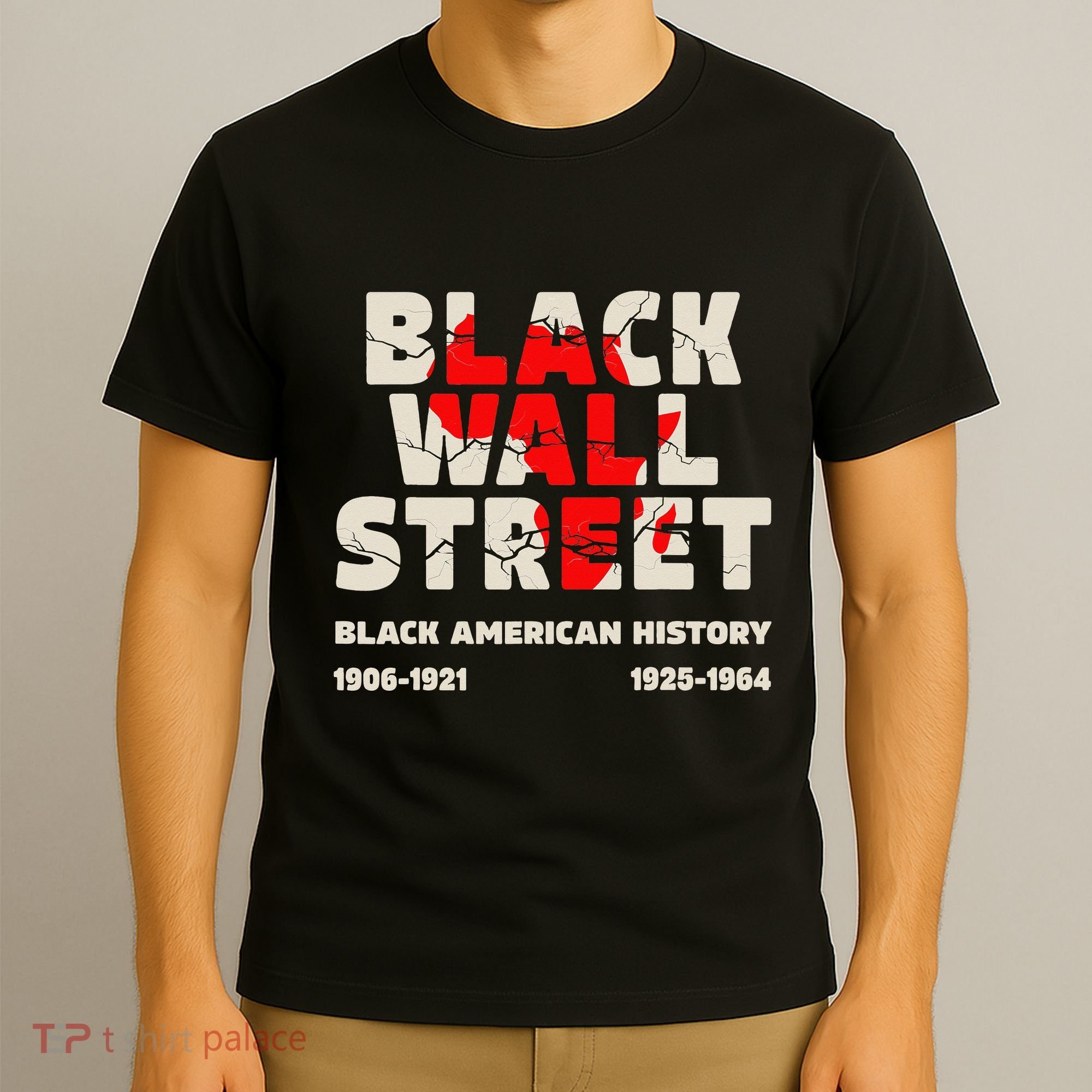 Black Wall Street Tulsa African Juneteenth Black Wall Street T-Shirt