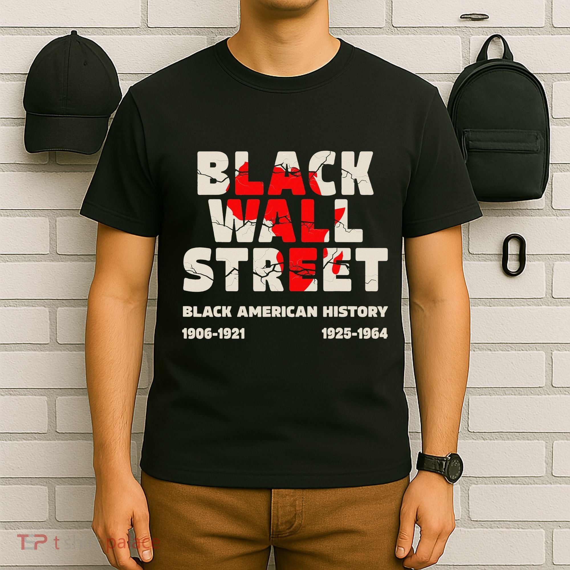 Black Wall Street Tulsa African Juneteenth Black Wall Street T-Shirt