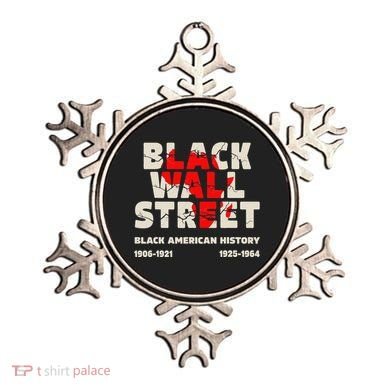 Black Wall Street Tulsa African Juneteenth Black Wall Street Ornament