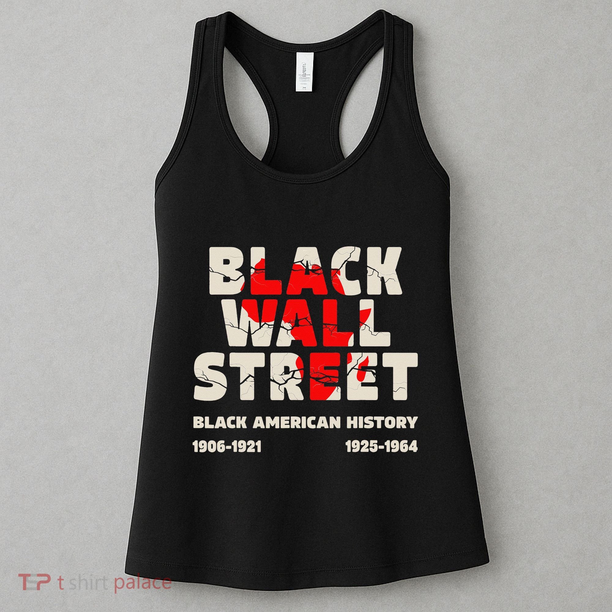 Black Wall Street Tulsa African Juneteenth Black Wall Street Women's Tank Top