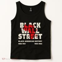 Black Wall Street Tulsa African Juneteenth Black Wall Street Tank Top thumb 2