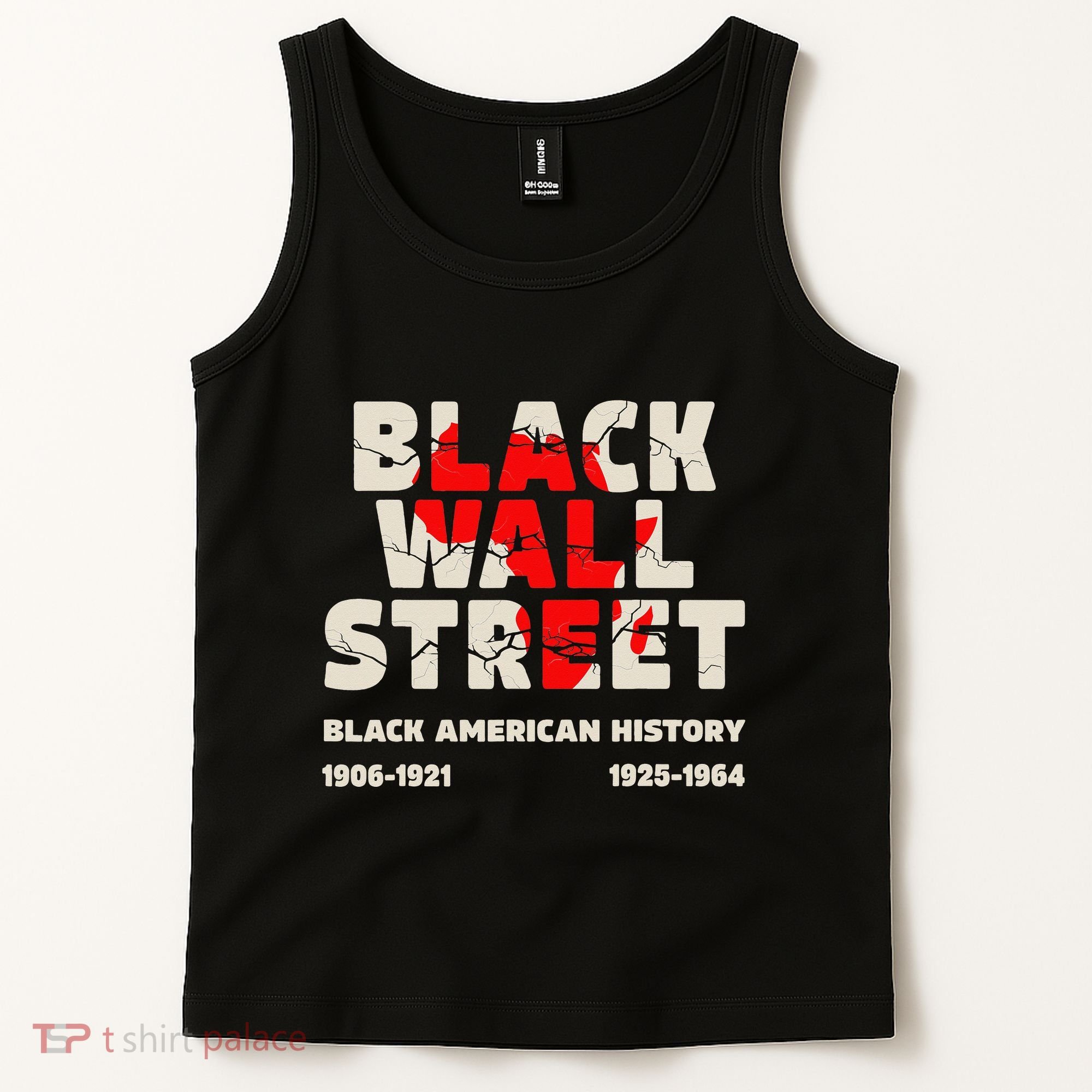 Black Wall Street Tulsa African Juneteenth Black Wall Street Tank Top